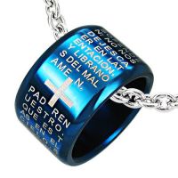 Halskette mit blauem Ring